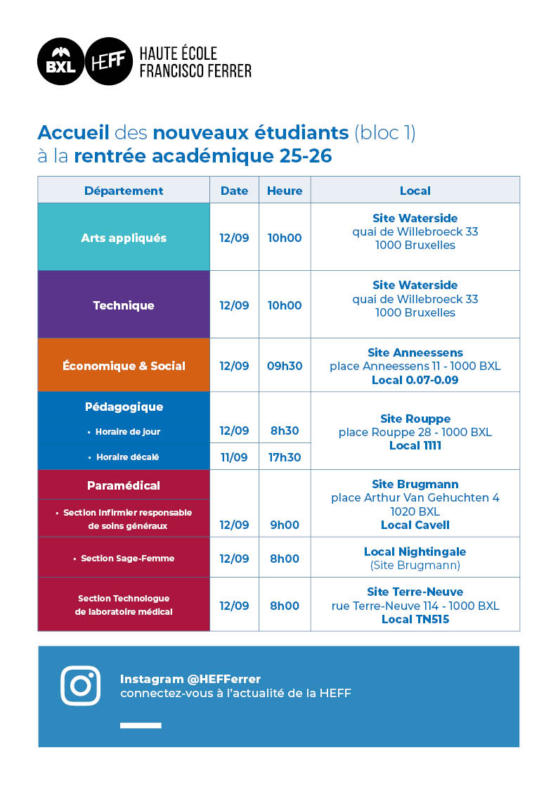 accueil nouveaux étudiants 