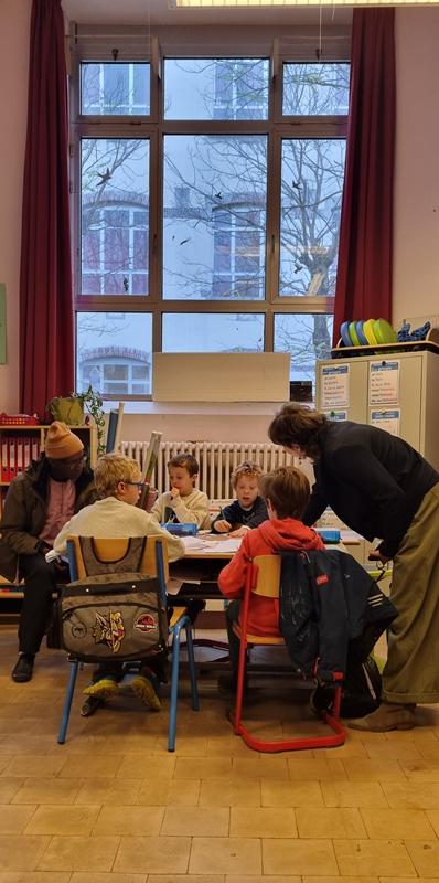 Ensemble sur le même banc