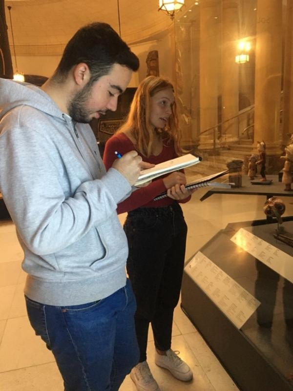 Visite de la collection du Musée Art &amp; Histoire (MRAH)