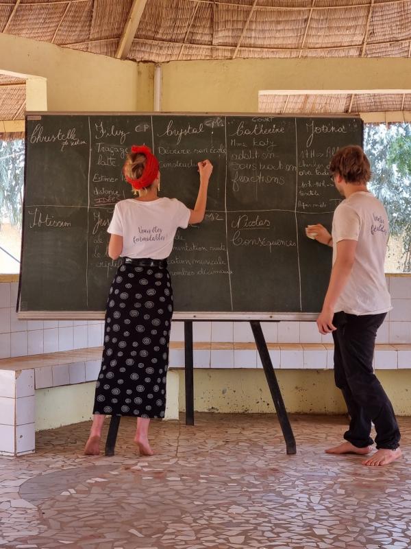 Ensemble sur le même banc : Sénégal