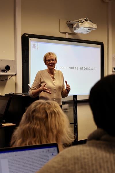 Visite de Madame Karine LALIEUX