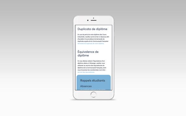 La HEFF travaille pour l’Institut des Cours industriels