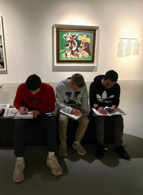 Visite de l'exposition Picasso