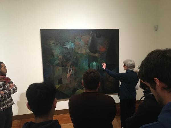 Visite exposition Antoni Tàpies