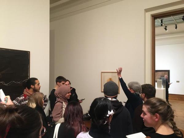 Visite exposition Antoni Tàpies