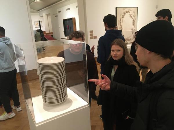 Visite exposition Antoni Tàpies