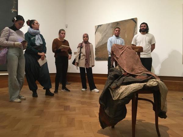 Visite exposition Antoni Tàpies