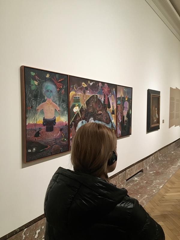 Visite exposition Antoni Tàpies