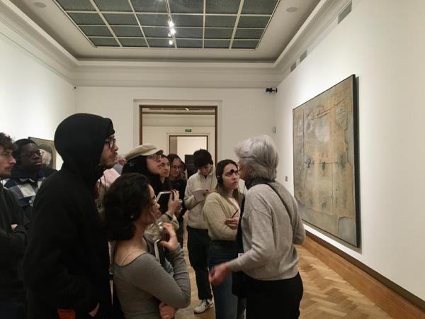 Visite exposition Antoni Tàpies