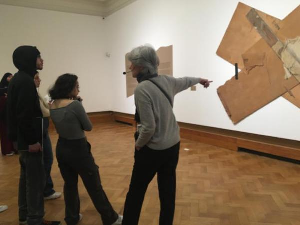 Visite exposition Antoni Tàpies