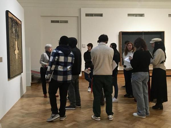 Visite exposition Antoni Tàpies