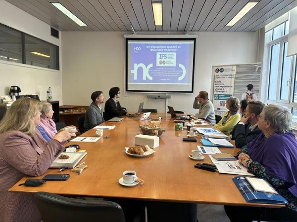 Accueil d'une délégation de l'Institut de Formations en Santé des Hôpitaux Nord-Ouest de Villefranche-sur-Saône