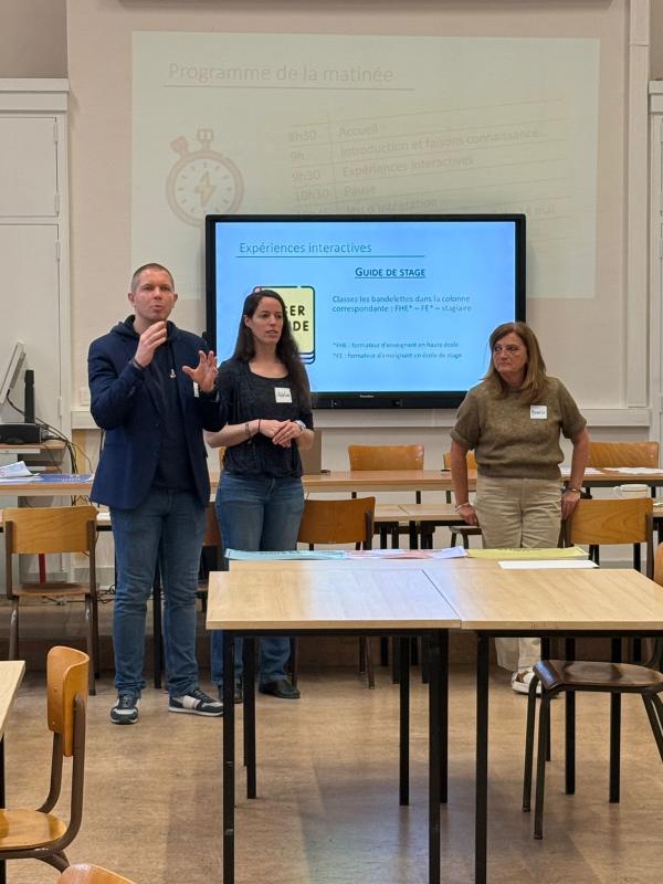 Matinées stages formation initiale