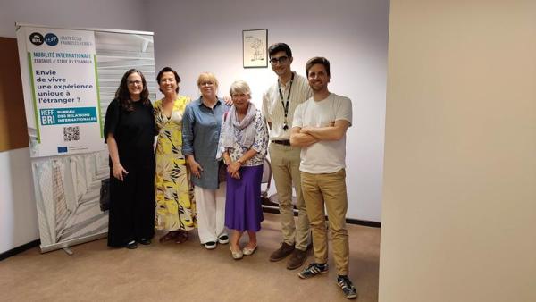 Accueil d’une délégation du Cégep Marie-Victorin