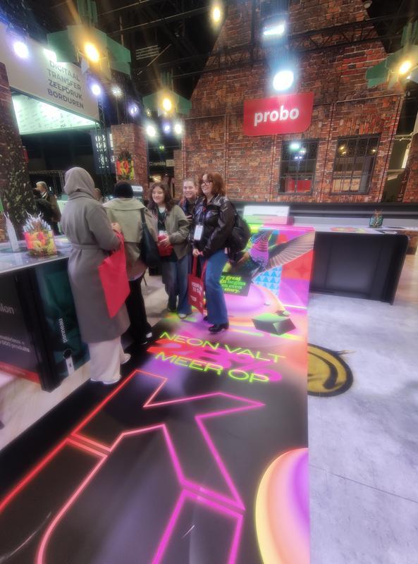 Visite au salon « Sign » à Kortrijk