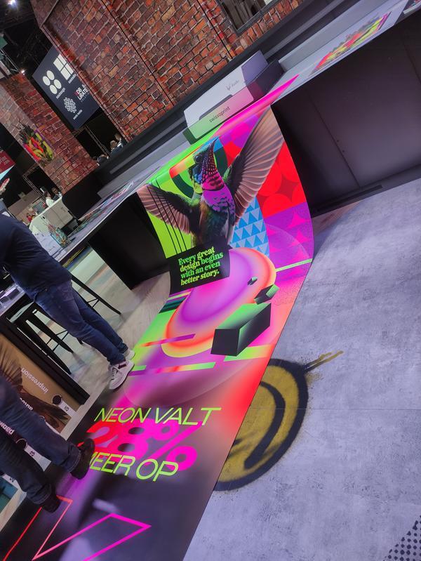 Visite au salon « Sign » à Kortrijk