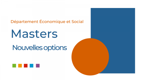 Nouveaux masters - Economique et Social