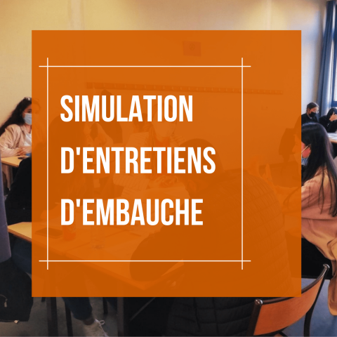 Simulation entretiens d'embauche