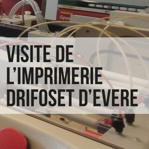 Visite de l’imprimerie Drifoset d’Evere