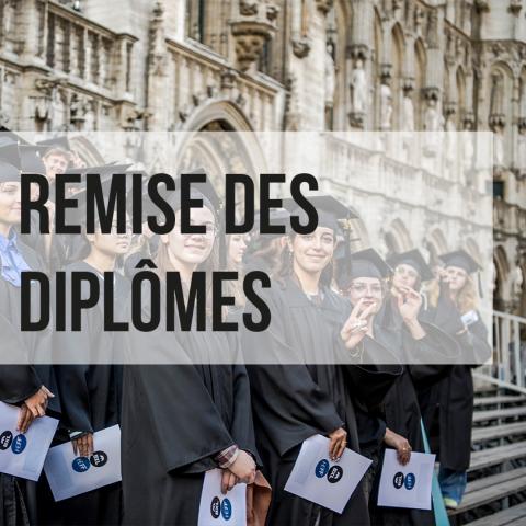 Remise des diplômes