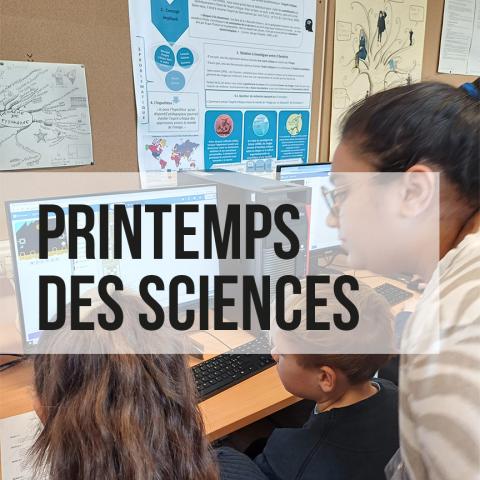 Printemps des Sciences 2024