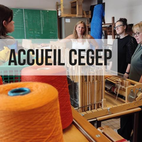 Accueil d’une délégation du Cégep Marie-Victorin 