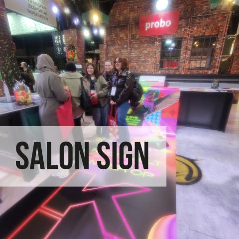 Visite au salon « Sign » à Kortrijk