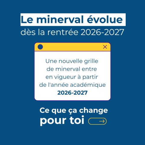 Quel est le montant de ton minerval pour 2026-2027 ?